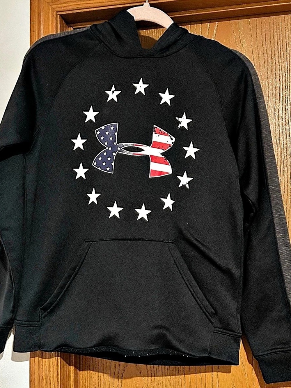 Under Armour UA Freedom Flag Hoodie Youth Large
